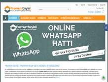 Tablet Screenshot of premiumbayisi.com